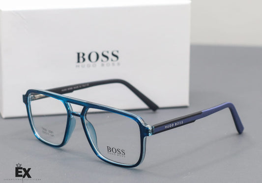 Hugo Boss Blue-Tinted Optical Frames