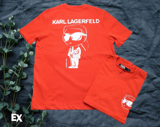 Karl Lagerfeld Signature Tee (Red)