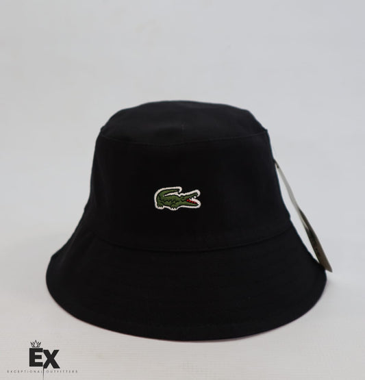 Sleek Black Bucket Hat