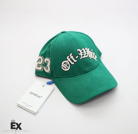 Green Off-White™ Embroidered Cap