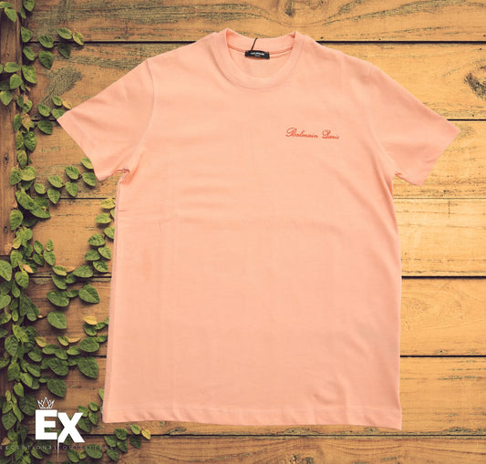 Balmain Classic Pink T-Shirt
