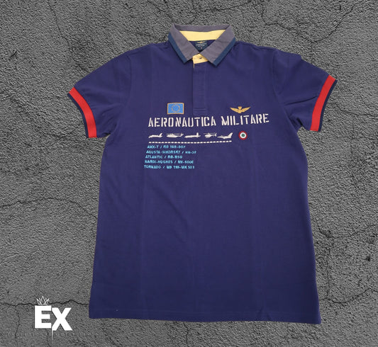 Aeronautica Militare Navy Polo Shirt
