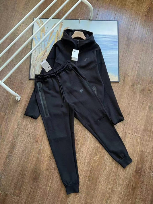 Nike Tech Fleece Track Suit | Full Black
