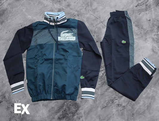 Lacoste Retro-Style Navy Tracksuit